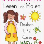 Lesen Und Malen Frühling – Unterrichtsmaterial In Den