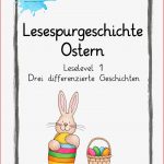 Lesespurgeschichte Ostern – Unterrichtsmaterial In Den