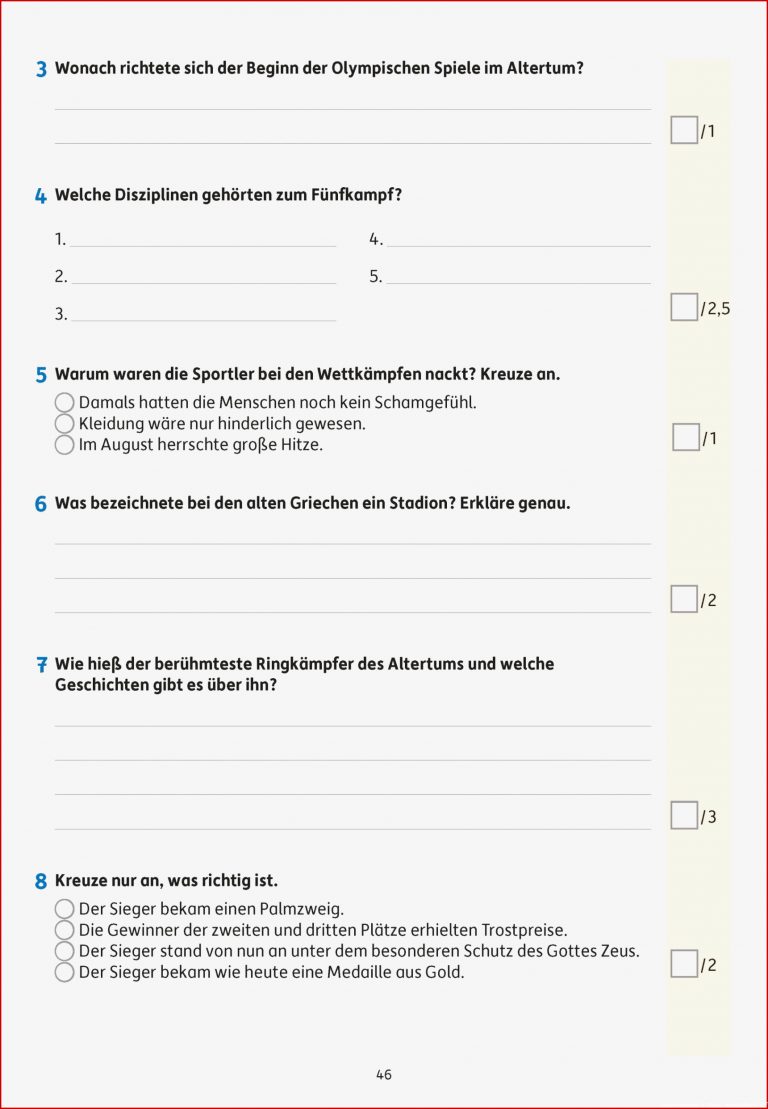 Lesetest Klasse 4 Pdf Lesetests In Deutsch