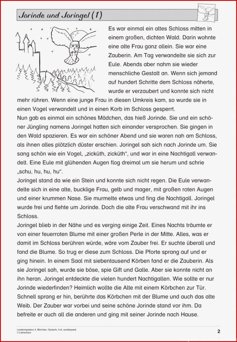 Lesetexte Klasse 4 Lesetexte Zum Ausdrucken Klasse 7