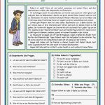 Leseverstehen Deutsch Klasse 8 Arbeitsblätter Worksheets