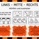 Links – Mitte – Rechts Herbst Halloween Version