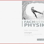 Lösungen Cornelsen Verlag Schulbücher Physik