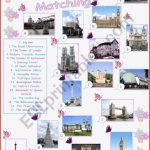 London Sights Esl Worksheet by Alyona C