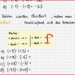 M5 8 Multiplikation Und Division Ganzer Zahlen