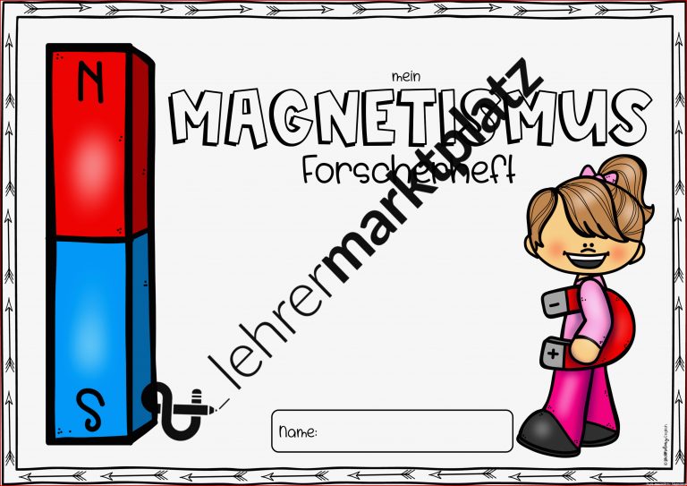 Magnetismus Einheit – Unterrichtsmaterial in den Fächern