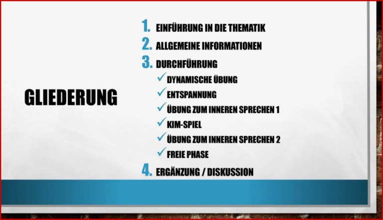 Marburger Konzentrationstraining - ppt herunterladen