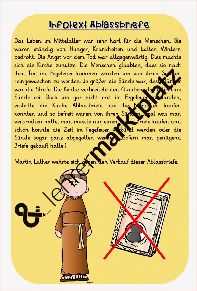 Martin Luther Tafelkarten Arbeitsblätter uvm