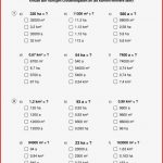 Maßeinheiten Umrechnen Multiple Choice Flächen M² A