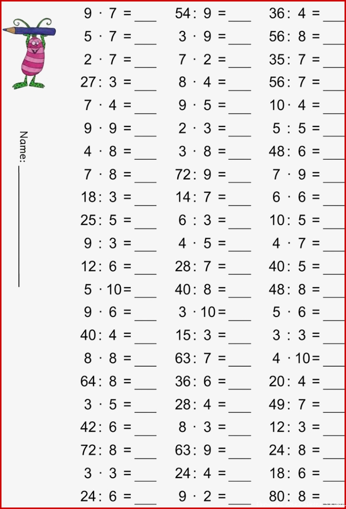 Matematika feladatok 2 osztály szorzás osztás nyomtatható