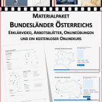 Materialpaket "bundesländer Österreichs" Erklärvideos