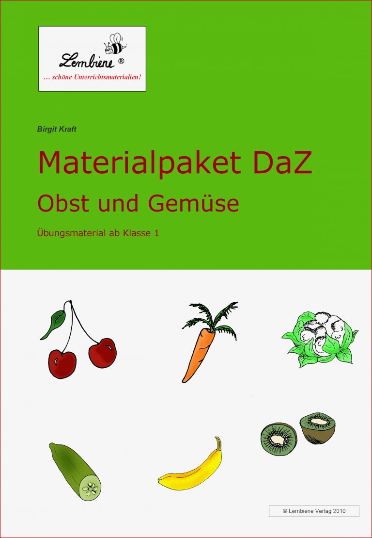Materialpaket Daz Obst Und Gemüse