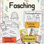 Materialpaket Fasching – Unterrichtsmaterial Im Fach