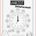 Materialpaket Selbstlernheft Uhrzeit Uhr