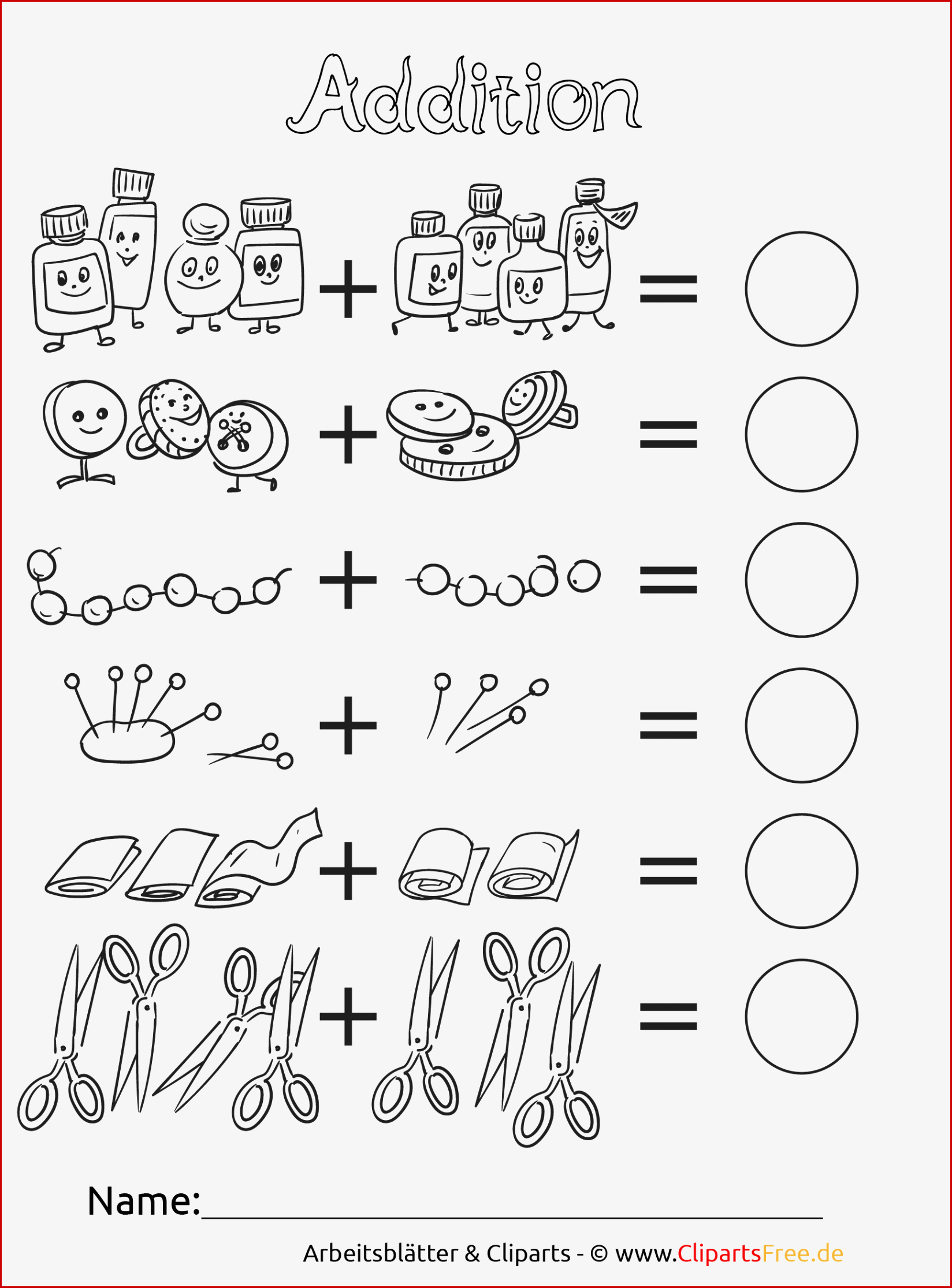 Mathe 1 Klasse Arbeitsblätter Für Grundschule