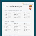 Mathe, 2. Klasse: Wiederholung Des Jahresstoffs 2