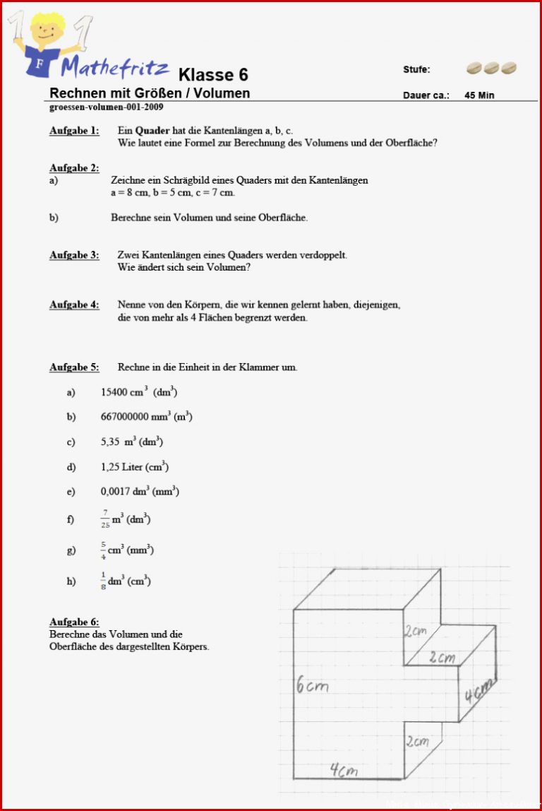 Mathe 6 Klasse Gymnasium Arbeitsblätter kinderbilder