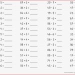 Mathe Arbeitsblätter Der 6 Klasse Die Brüche Hinzufügen