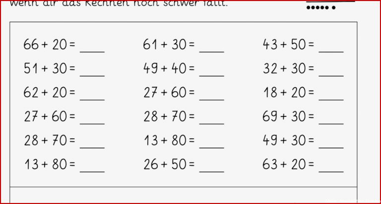 Mathe Arbeitsblätter Erstellen Worksheets