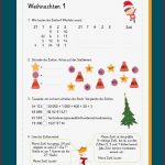 Mathe - ArbeitsblÃ¤tter FÃ¼r Weihnachten Und Winter