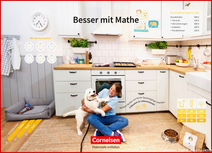 Mathe Arbeitsblätter Haustier