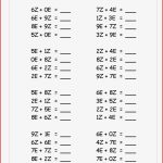 Mathe Arbeitsblätter Klasse 2 Malaufgaben Worksheets