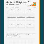 Mathe Arbeitsblätter Klasse 4 Schriftliche Multiplikation