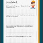Mathe Arbeitsblätter Klasse 4 Zum Ausdrucken Sachaufgaben