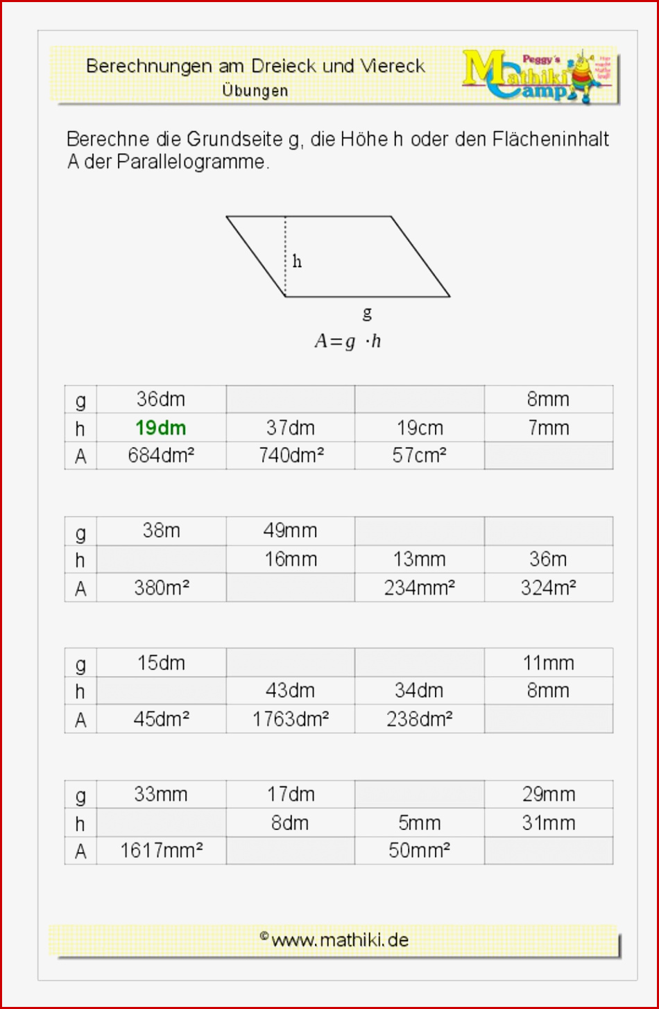 Mathe Arbeitsblätter Klasse 7 Mit Lösungen Worksheets