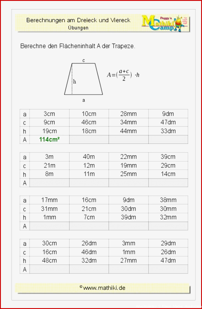 Mathe Arbeitsblätter Klasse 7 Zum Ausdrucken Worksheets