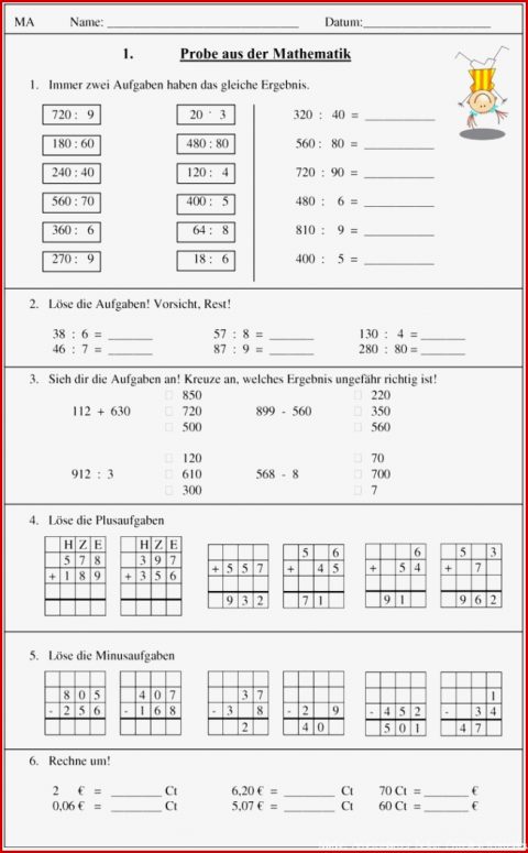 Staffelung Mathe Arbeitsblätter Selbst Erstellen Kostenlos Nur Für Sie