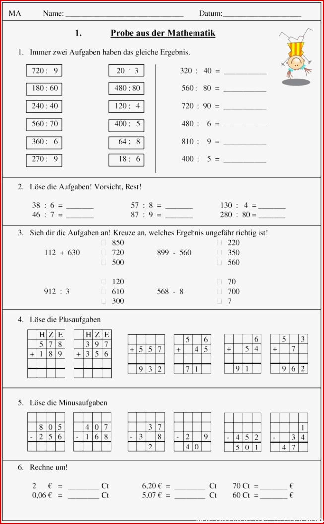Mathe aufgaben klasse 4 ⛔ Matheaufgaben Übungen