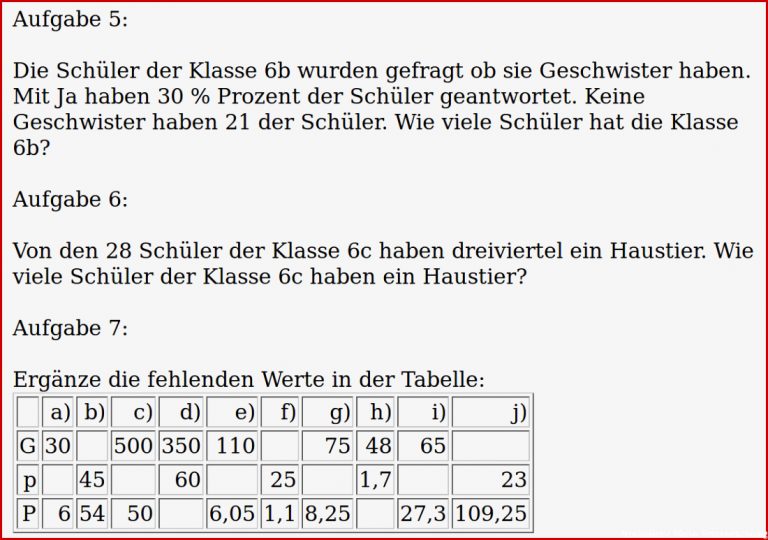 Mathe ist einfach Aufgaben Prozentrechnung Blatt 2