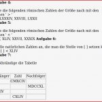 Mathe ist Einfach Römische Zahlen Arbeitsblatt 1
