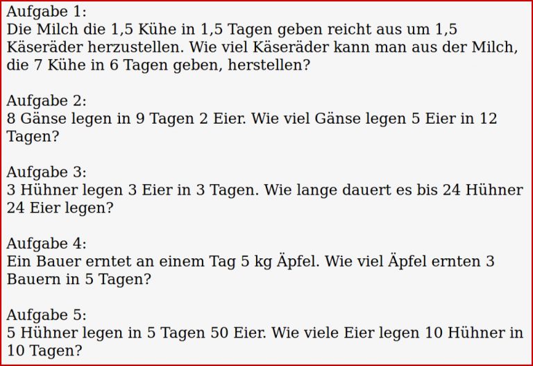 Mathe ist einfach Zusammengesetzter Dreisatz