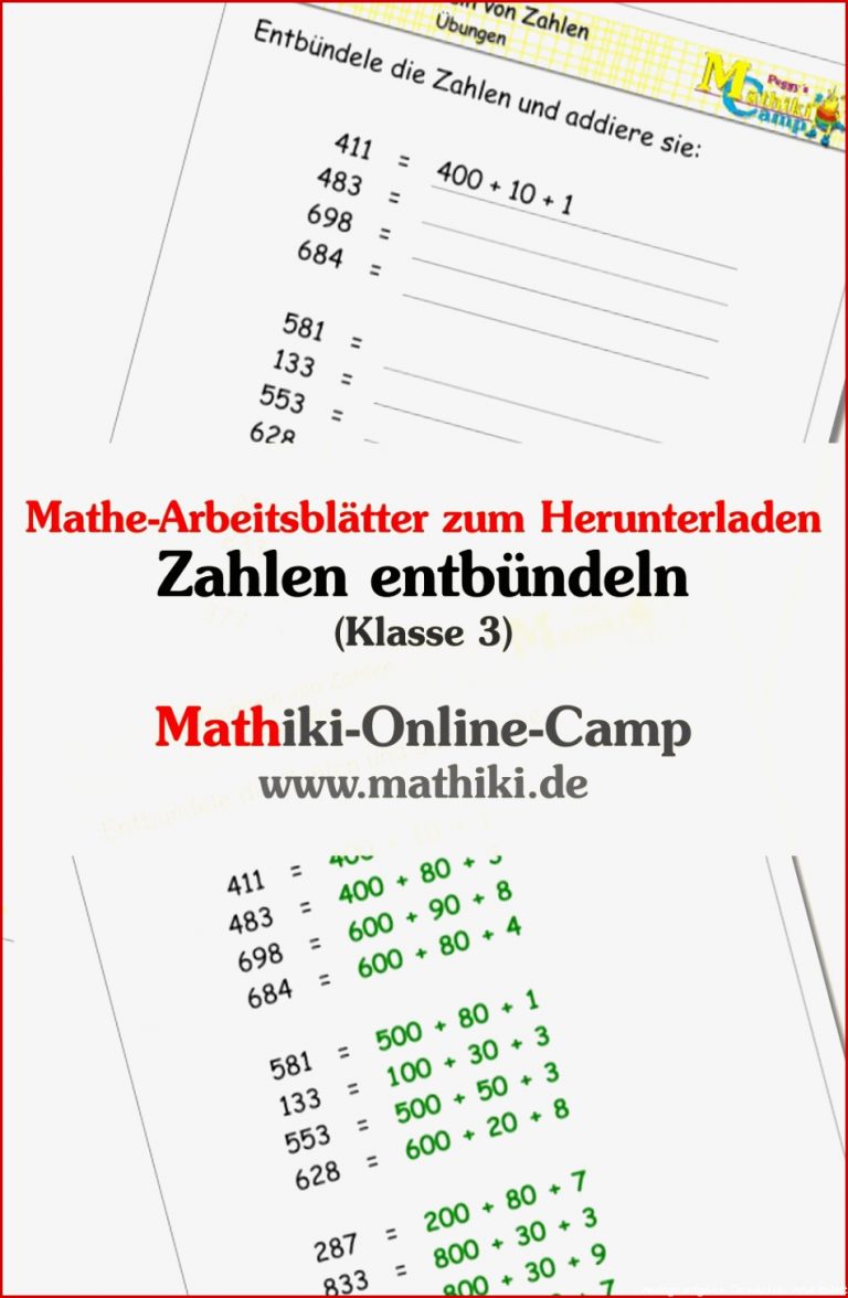 Mathe Klasse 6 Dezimalzahlen Arbeitsblätter Zum Ausdrucken