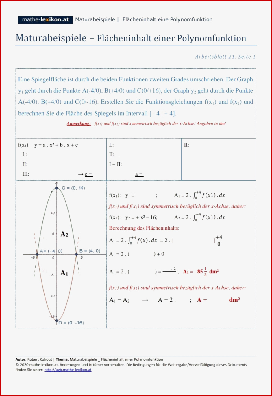 Mathe Lexikon at Arbeitsblätter Worksheets