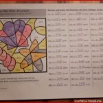 Mathe Mal Blatt Schriftliche Multiplikation üben