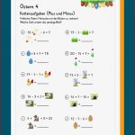 Mathe Ostern Und Frühling