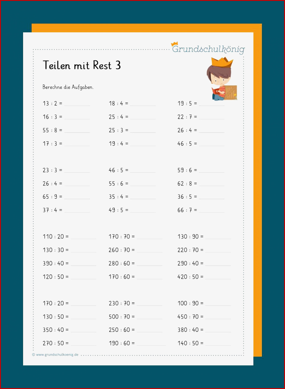 Mathe Übungen Klasse 3 Klassenarbeiten Und Ubungsblatter