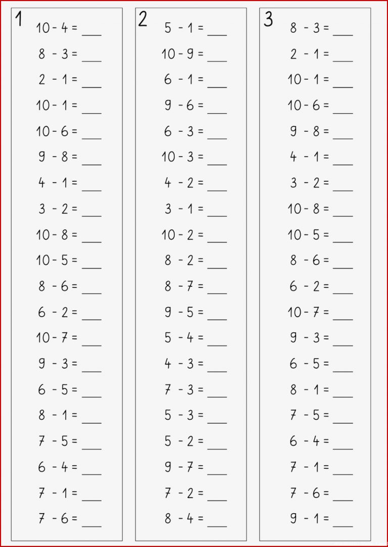 Matheaufgaben 1 Klasse Ausdrucken Gratis Übungen Mathe