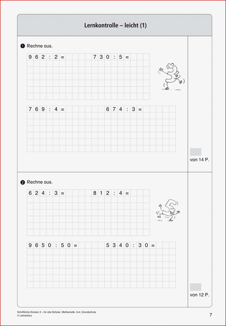 Matheaufgaben 5 Klasse Zum Ausdrucken Division