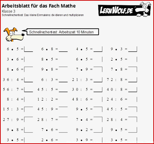 Matheaufgaben 5 Klasse Zum Ausdrucken Division