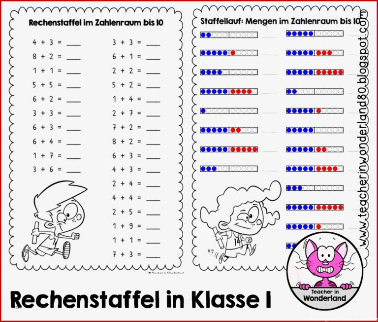 Matheaufgaben Klasse 1 Design mit 1 Klasse