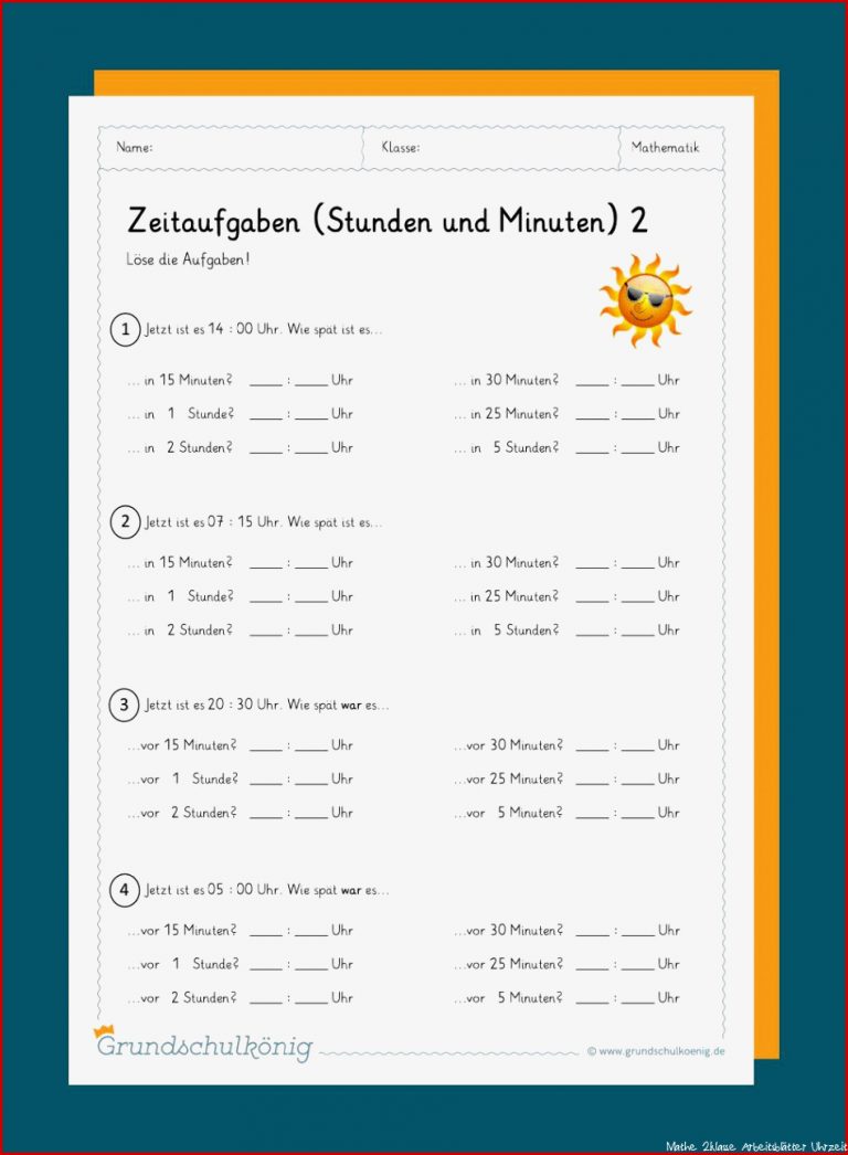 Mathematik 2 Klasse Arbeitsblätter Kostenlos