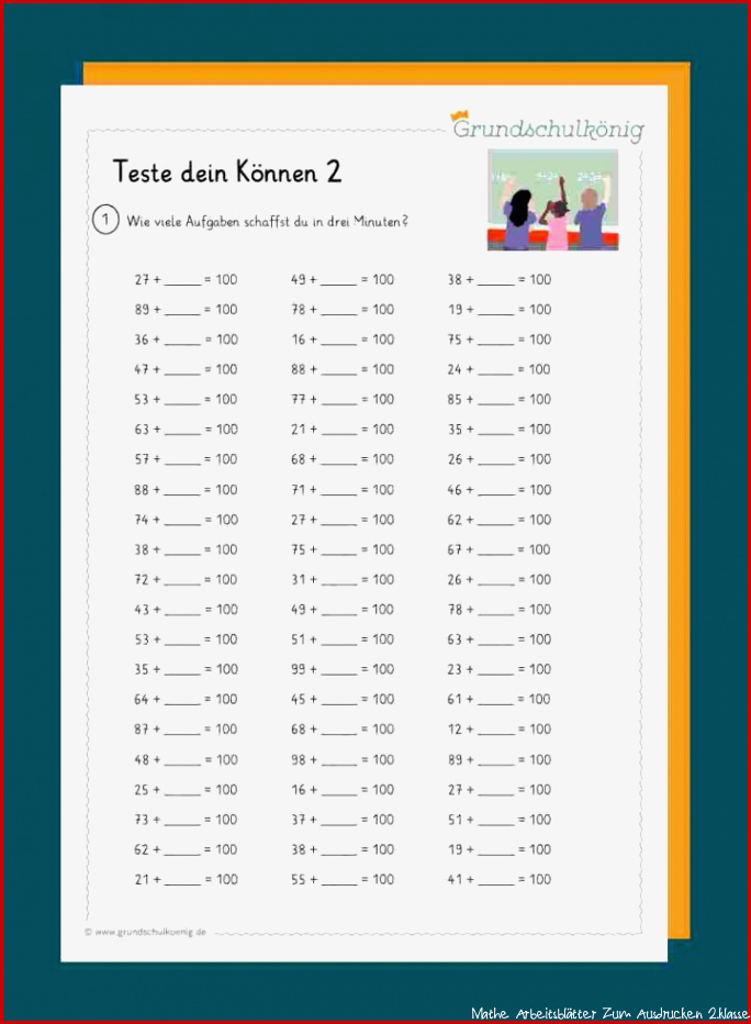 Mathematik 2 Klasse Arbeitsblätter Kostenlos