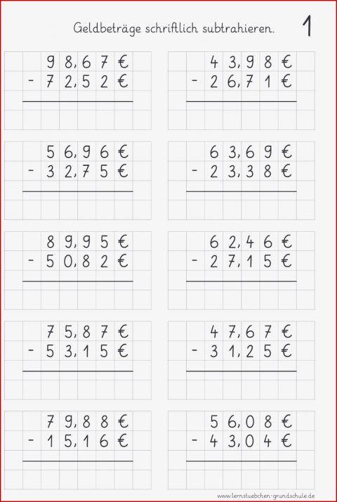 Mathematik 4 Klasse Arbeitsblätter Kostenlos