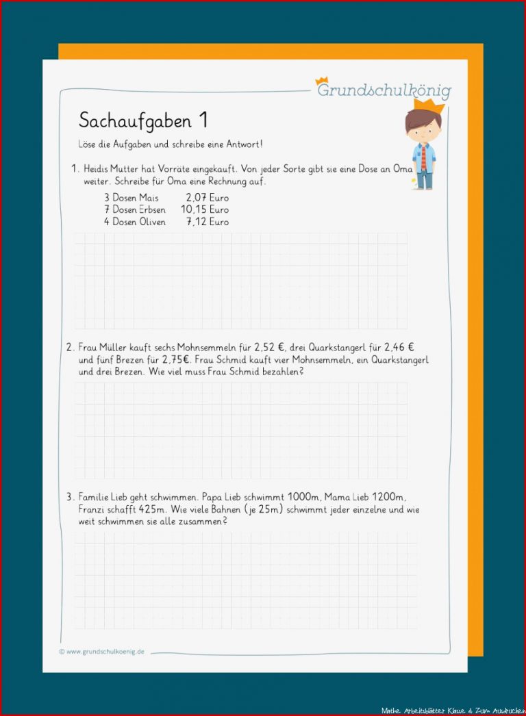 Mathematik 4 Klasse Arbeitsblätter Kostenlos