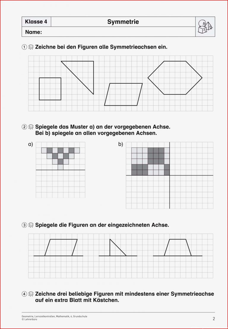 Mathematik · Arbeitsblätter · Grundschule · Lehrerbüro