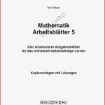 Mathematik ArbeitsblÃ¤tter (kopiervorlagen Mit LÃ¶sungen FÃ¼r Die 5.-7. Klasse)